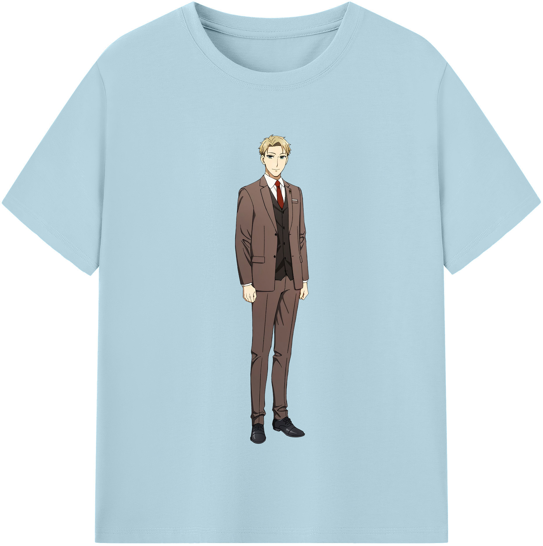 （画像用） SPY×FAMILY间谍家家酒 綿100％半袖Tシャツ（フロントプリント）